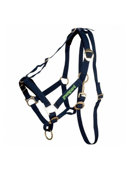 Licol Greenguard Réglable – Compatible avec Panier Anti-Fourbure pour Chevaux/Poney