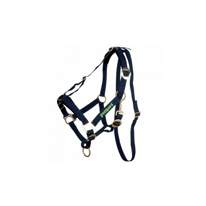 Licol Greenguard Réglable – Compatible avec Panier Anti-Fourbure pour Chevaux/Poney