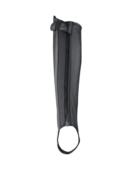 Chaps en cuir classiques E.L.T - Noir