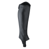 Chaps en cuir classiques E.L.T - Noir