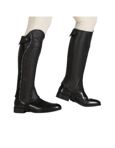 Chaps en cuir avec profil contrasté - EQUESTRO