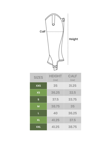 Mini-Chaps en tissu Amara - Umbria Equitazione