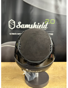 Casque Miss Shield Shadowglossy/Alcantara noir 2.0... 2