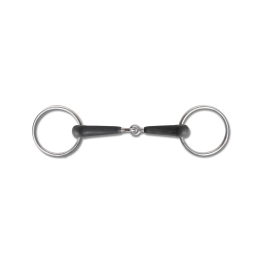 Mors Chantilly Simple Brisure en caoutchouc