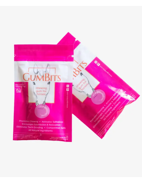 Gumbits - Chewing gum pour chevaux (anti grincement)