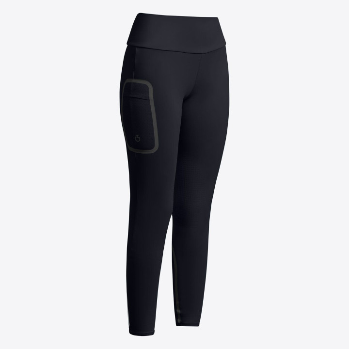 Legging Jumping Knee Grip Fille (Noir 7901) - Cavalleria Toscana