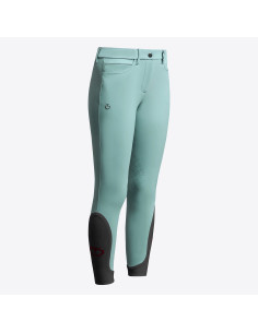 Pantalon Fille Color Grip (Vert d'eau 5Q00) - Cavalleria...