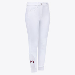 Pantalon Fille Color Grip (Blanc 0001) - Cavalleria Toscana