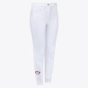 Pantalon Fille Color Grip (Blanc 0001) - Cavalleria Toscana