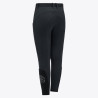 Pantalon Fille Inserts Perforés (Noir 7901) - Cavalleria Toscana