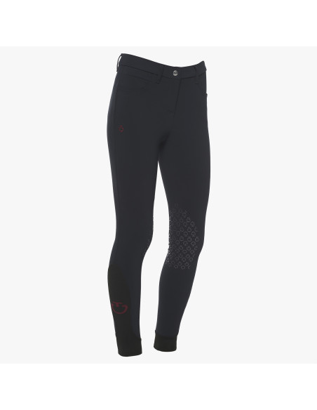 Pantalon Fille Color Grip (Noir 7901) - Cavalleria Toscana
