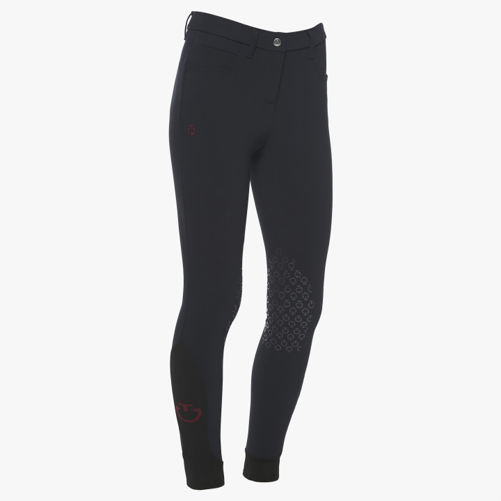 Pantalon Fille Color Grip (Noir 7901) - Cavalleria Toscana