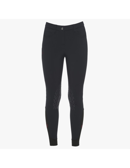 Pantalon Fille Color Grip (Noir 7901) - Cavalleria Toscana