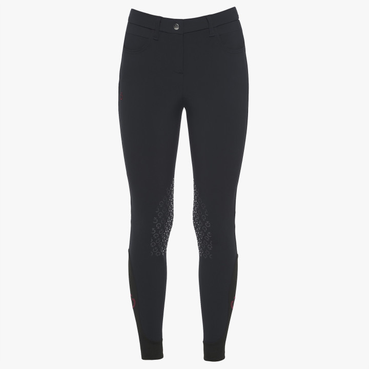 Pantalon Fille Color Grip (Noir 7901) - Cavalleria Toscana
