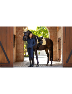 Tapis Square Dressage en suédine - LeMieux 2