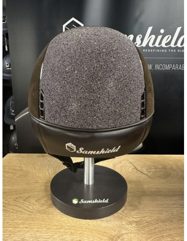 Casque 1.0 Alcantara Marron/Swarovski - Samshield