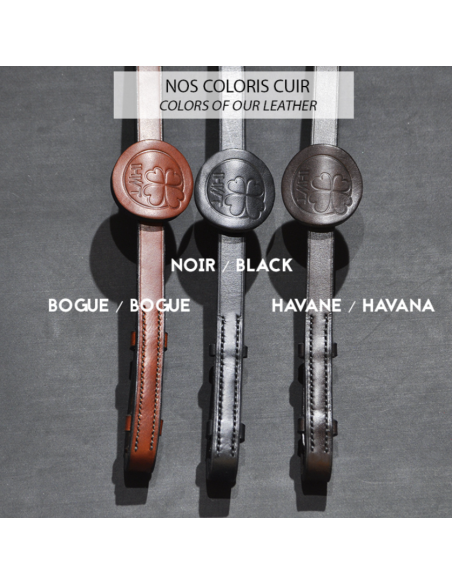 Bridon Évolution Soft T Contact Dressage avec Pull Back - IHWT