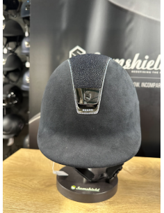 Casque 1.0 Bleu Alcantara Swarovski/Galucha - Samshield