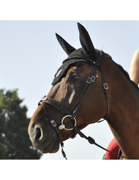 Bridon Évolution Soft T Contact Dressage avec Pull Back - IHWT