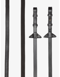 Rênes en caoutchouc semi doublées - LeMieux 2