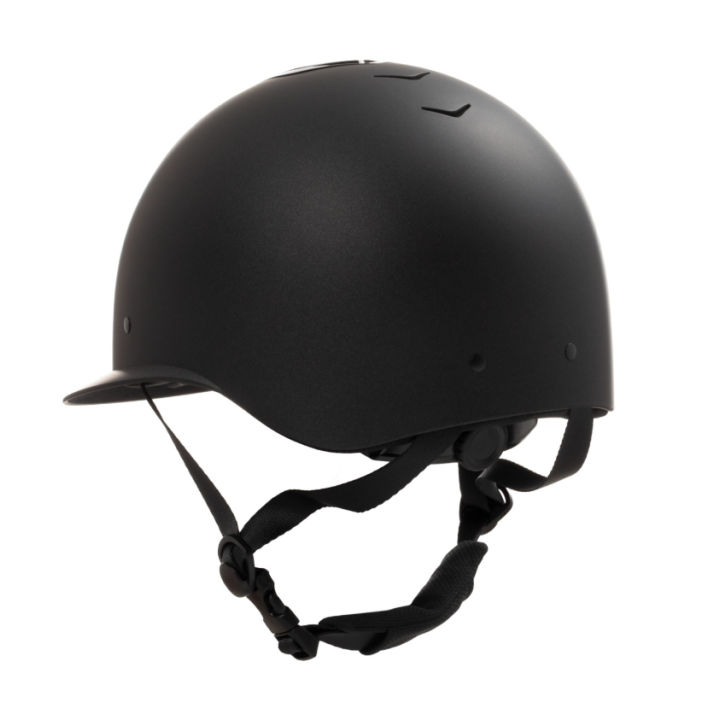 Casque Azael Stone avec visière large et strass - Equestro