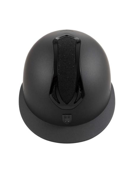 Casque Azael Stone avec visière large et strass - Equestro
