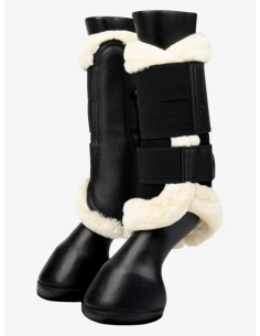 Guêtres souples Dressage Mesh Fleece Edged - LeMieux 2