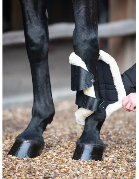 Guêtres souples Dressage Mesh Fleece Edged - LeMieux