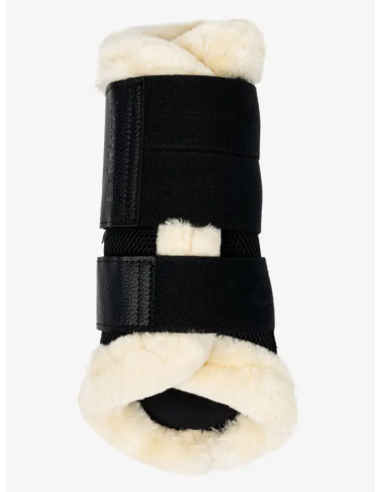 Guêtres souples Dressage Mesh Fleece Edged -...