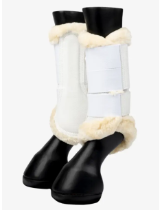 Guêtres souples Dressage Mesh Fleece Edged - LeMieux 2