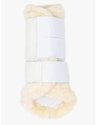 Guêtres souples Dressage Mesh Fleece Edged -...