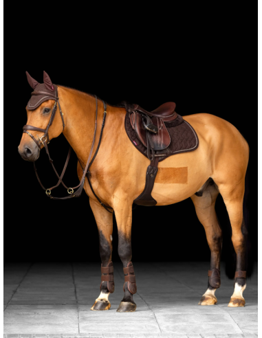 Tapis de CSO Crystal en suédine - LeMieux