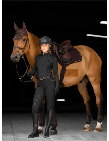 Tapis de CSO Crystal en suédine - LeMieux