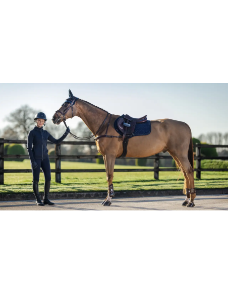 Tapis de CSO Crystal en suédine - LeMieux