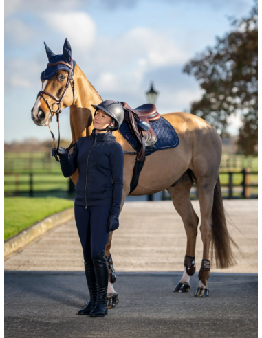 Tapis de CSO Crystal en suédine - LeMieux