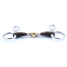 Mors Baucher Double Brisure recouvert de Cuir - Jump'In