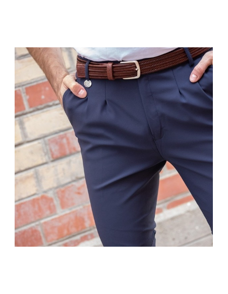 Pantalon Homme Pinces Tom - SUPER X