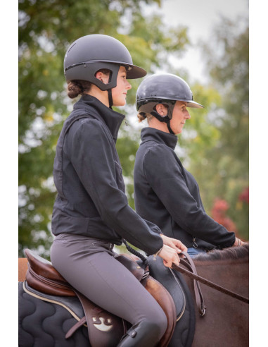 Casque Brillant Visière Longue - Pénélope