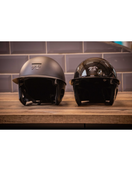 Casque Brillant Visière Longue - Pénélope