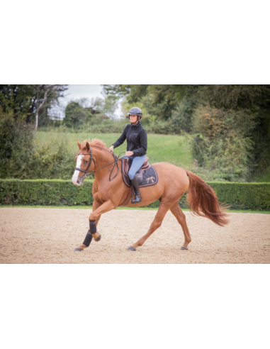 Casque Brillant Visière Longue - Pénélope