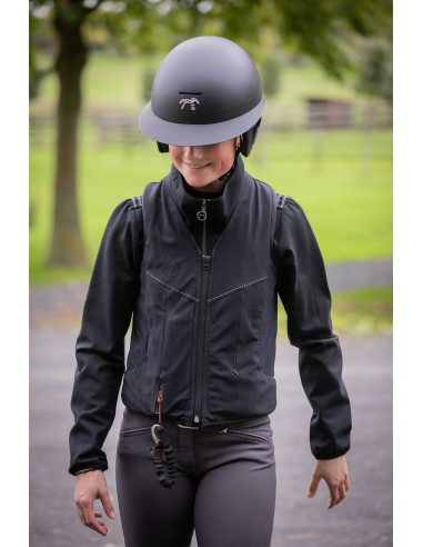 Casque Mat Visière Longue - Pénélope