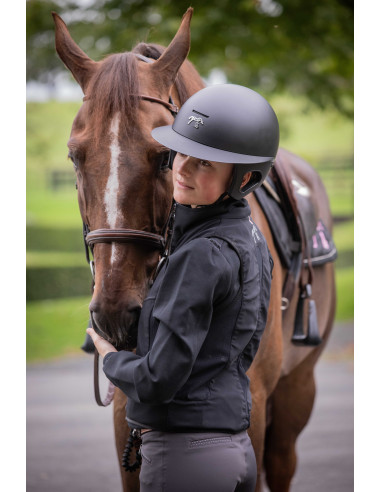 Casque Mat Visière Longue - Pénélope