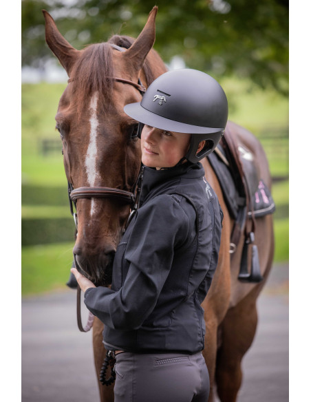Casque Mat Visière Longue - Pénélope