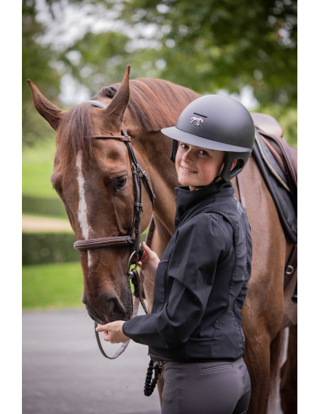 Casque Mat Visière Longue - Pénélope