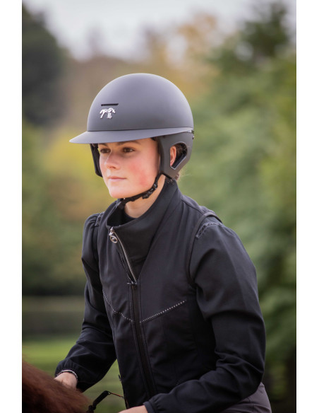 Casque Mat Visière Longue - Pénélope