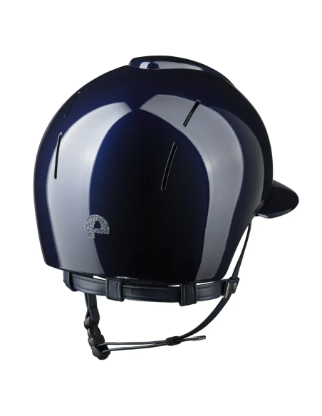 Casque Smart Nova Metal Polish Bleu Star Argent Polo - KEP