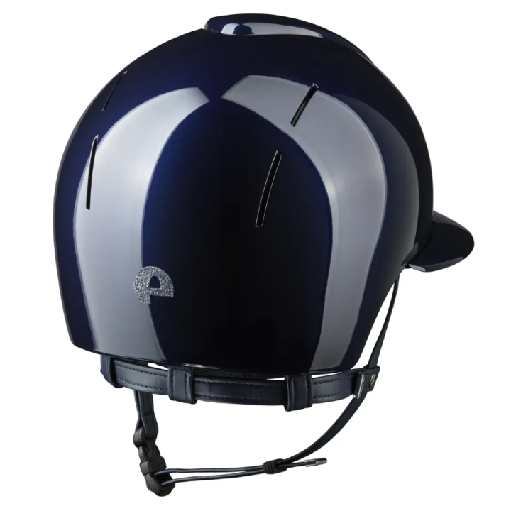 Casque Smart Nova Metal Polish Bleu Star Argent Polo - KEP