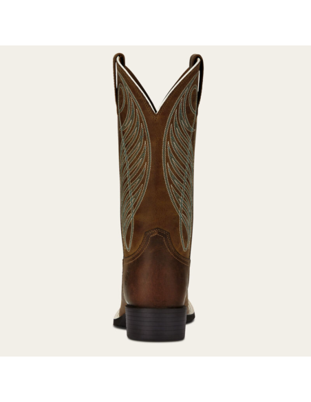 Bottes Femme Round Up Wide Square Toe - Ariat