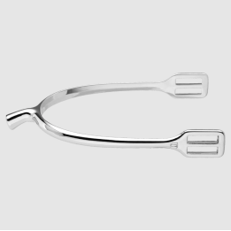 Eperons chromés Neverrust pour poney (15mm plat) - Sprenger
