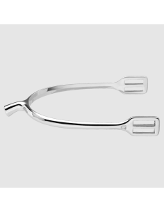 Eperons chromés Neverrust pour poney (15mm plat) - Sprenger